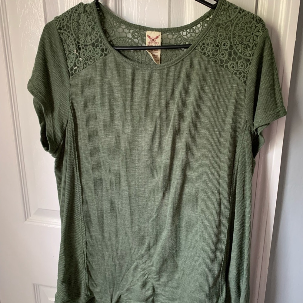 Xxl olive green top
